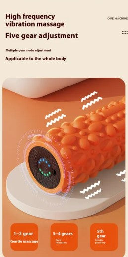 FORGEWELL VibeRoll 4-Speed Vibrating Foam Roller