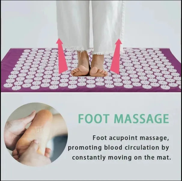 FORGEWELL ZenRecovery Acupressure Mat & Pillow Set