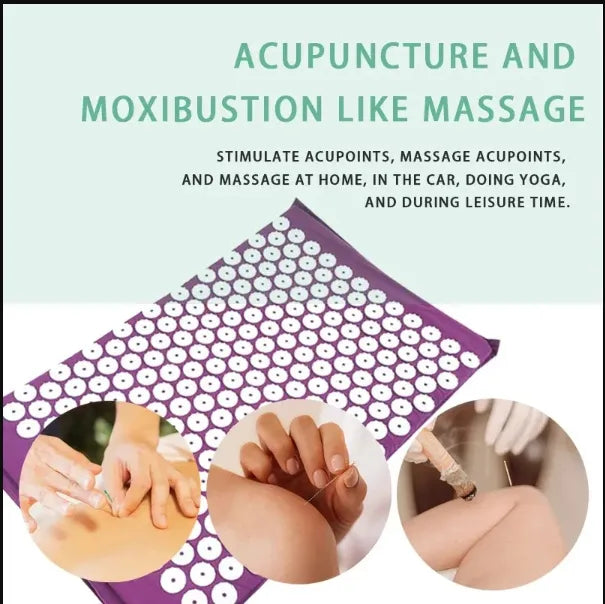FORGEWELL ZenRecovery Acupressure Mat & Pillow Set