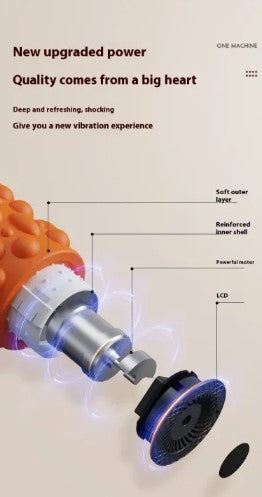 FORGEWELL VibeRoll 4-Speed Vibrating Foam Roller
