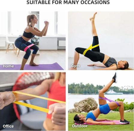 FORGEWELL Resistance Loop Bands — Set of 3